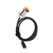 Bachmann - USB-Spannungsversorgung Ochno Socket Alu 9.200.013 1,0m kupfer