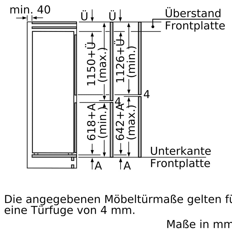 Siemens - Kühl-/Gefrierkombination EB-Kühl/Gefrierkombi KI87SADE0 IQ500