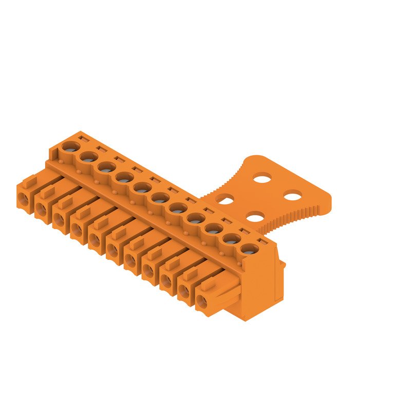 Weidmüller - Kabelsteckverbinder für Leiterplattensteckverbinder Verbinder 3.81mm BCZ 3.81/#1236340000 − 50 Stück