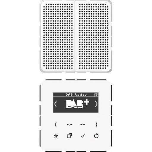 Jung - Radio Smart DAB+ Digitalradio DAB CD1 WW Display,SetMono,1LS