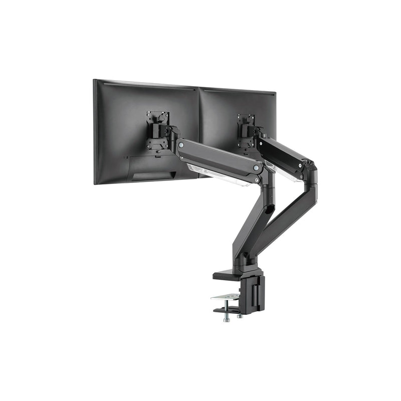 DIGITUS - Halterung für Audio-/Videosysteme Dual Monitorhalter DA-90427 2x 15 kg max., sw