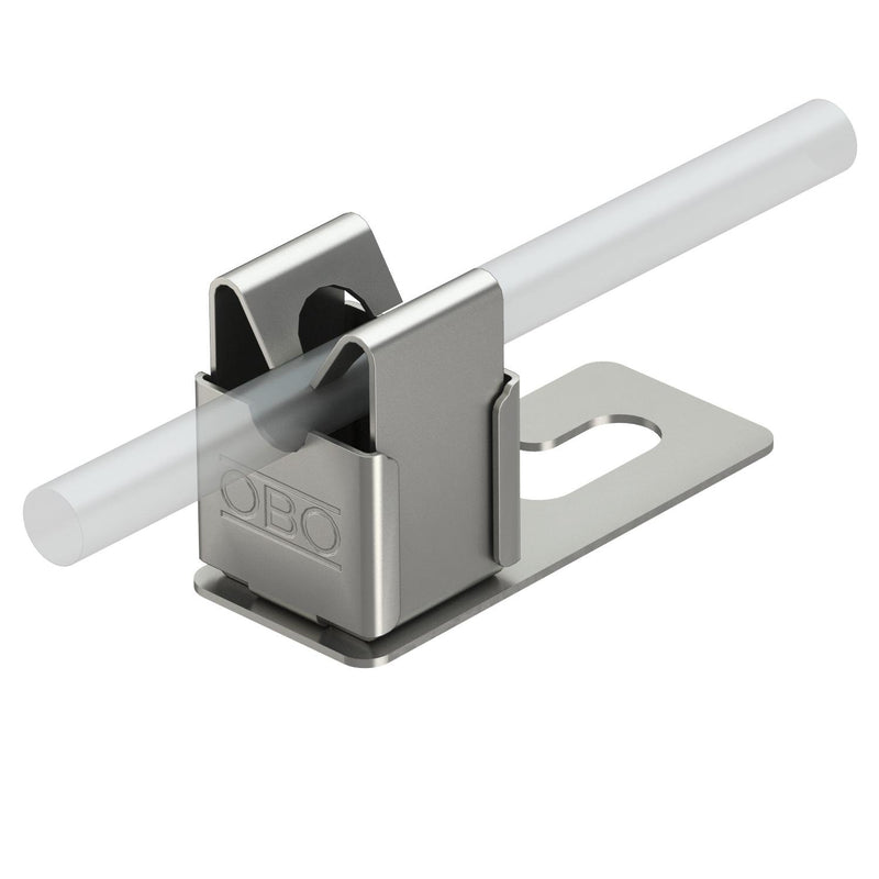 OBO Bettermann - Dachleitungshalter für Blitzschutz Dachleitungshalter 159 VA-V M − 20 Stück