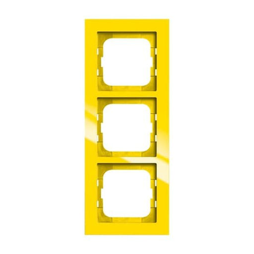 Busch-Jaeger - Abdeckrahmen Rahmen 3-fach 1723-285 gelb − 1 Stück by Busch-Jaeger
