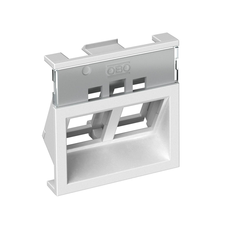 Rehau - Einsatz/Abdeckung für Kommunikationstechnik Keystone-Träger BRK Key A45 rws Ausf.A45 rws