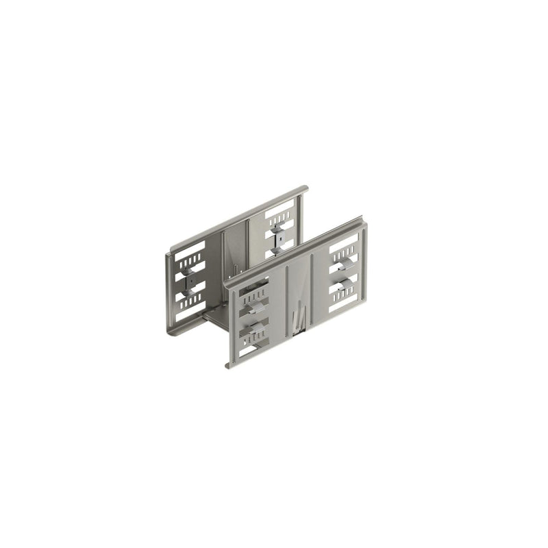 OBO Bettermann - Verbinder für Kabeltragsystem Längsverbinder-Set KTSMV 110 A2 Kabelr. 110x100x200