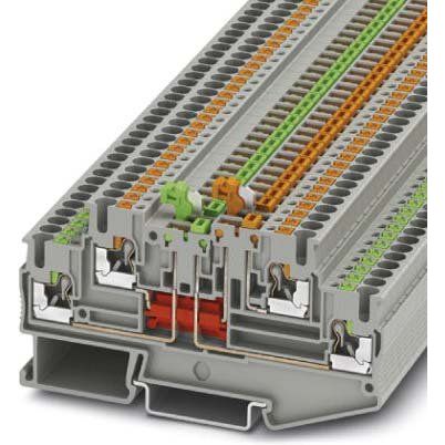 Phoenix Contact - Trenn- und Messtrenn-Reihenklemme Messertrennklemme PTT 2,5-2MT − 50 Stück
