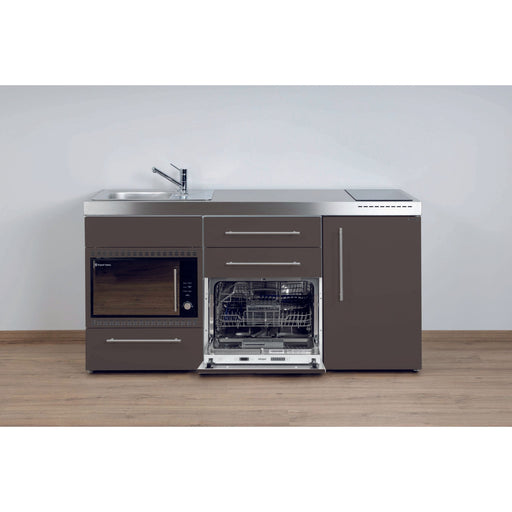 Stengel - Mini-Küche Miniküche Premiumline MPGSMOSMM170GSMKFlBr Mokka metallic