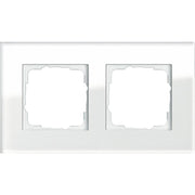 Gira - Abdeckrahmen 2f. weissglas 021212 Esprit