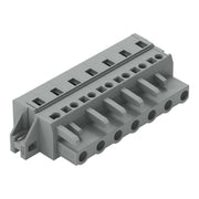 WAGO - Kabelsteckverbinder für Leiterplattensteckverbinder 1-Leiter-Federleiste 231-207/031-000 CAGECLAMP,2,5 mm²,gr − 25 Stück