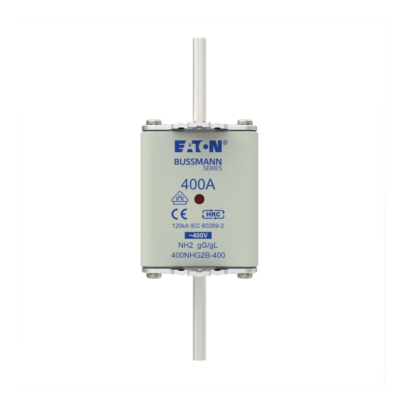 Eaton - Messersicherung Sicherungseinsatz Nieders. 400NHG2B-400 400A AC 400V 120kA − 3 Stück