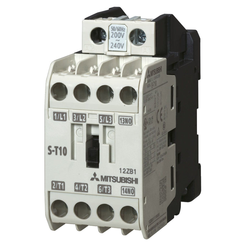 Mitsubishi Electric - Leistungsschütz zum Schalten von Wechselstrom Leistungsschütz S-T10 AC100V 1A