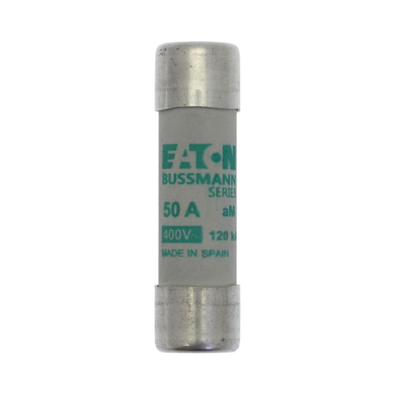 Eaton - Zylindrische Sicherung Sicherungseinsatz Nieders. CYL AM 14,#C14M50S 50A AC 400V 120kA − 10 Stück