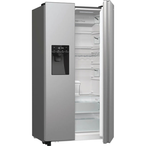 Hisense - Kühl-/Gefrierkombination Kühl/Gefrierkombi SbS RS5P535NTCE steel look