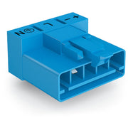 WAGO - Leiterplattensteckverbinder Stecker für Leiterplatten 890-3115/011-000 5-polig,blau − 100 Stück
