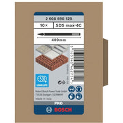 Bosch - Maschinenmeißel PRO SDS max-4C 2608690128 Spitzmeißel-Set 400