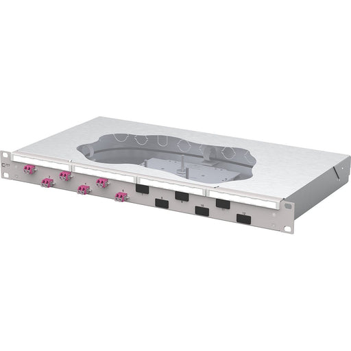 Metz Connect - Patchpanel LWL Patchfeld splice 1504577506-F 6xLC-D OM4 − 1 Stück