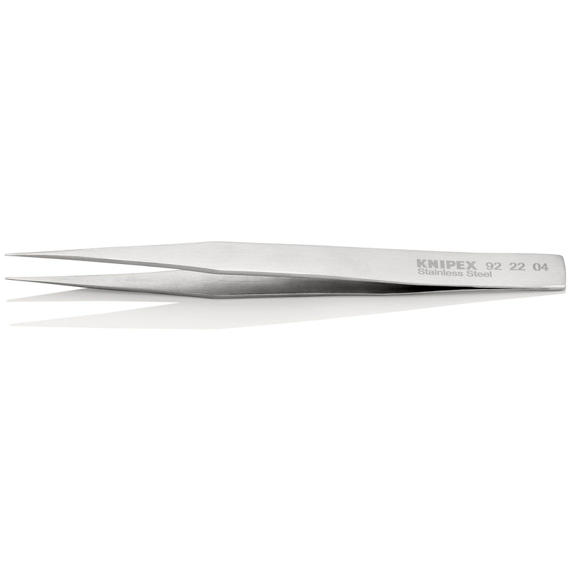 Knipex - Pinzette Präzisions-Pinzette 92 22 04 spitze Form, 130mm