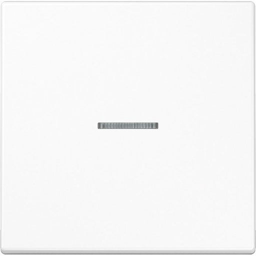 Jung - Bussystem-Tastsensor KNX RF Taster 1fach LS 10911 ST RF WW Duroplast, Serie LS