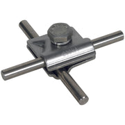 DEHN - Verbinder für Blitzschutz MV-Klemme MVK200810SKM10X30V2A NIRO f. Rd 8-10mm