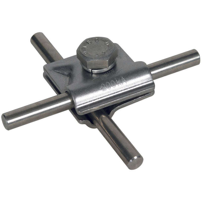 DEHN - Verbinder für Blitzschutz MV-Klemme MVK200810SKM10X30V2A NIRO f. Rd 8-10mm