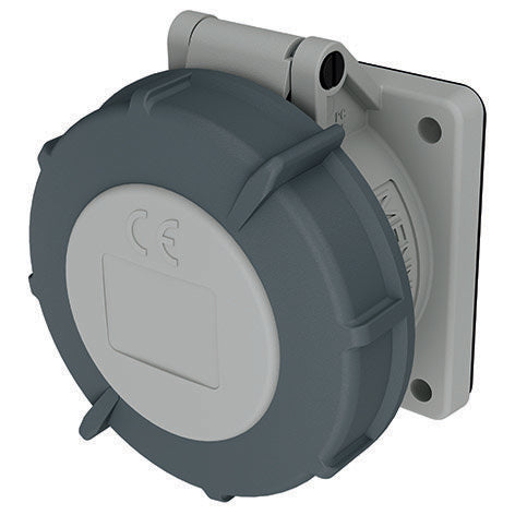 Mennekes - CEE-Anbausteckdose (IEC 60309) Anbaudose 24563 16A5P 1H>50V IP67
