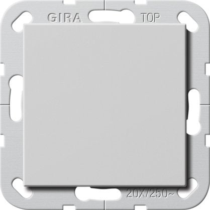 Gira - Installationsschalter Wippschalter BS 20 AX 2836015 aus 2-p Syst.55 Grau