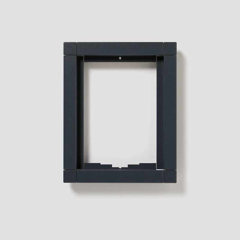 Siedle&Söhne - Montageelement für Türstation Kombirahmen KR 611-1/1-0 AG anthrazitgrau