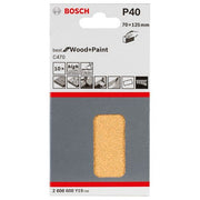 Bosch - Schleifpapier/Schleifvlies Schleifblatt 2608608Y19 C470, 10er-Pack