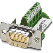 Phoenix Contact - Kontakteinsatz für Rundsteckverbinder D-SUB-Kontakteinsatz VS09-ST-DSUB10MPT0,5 − 10 Stück