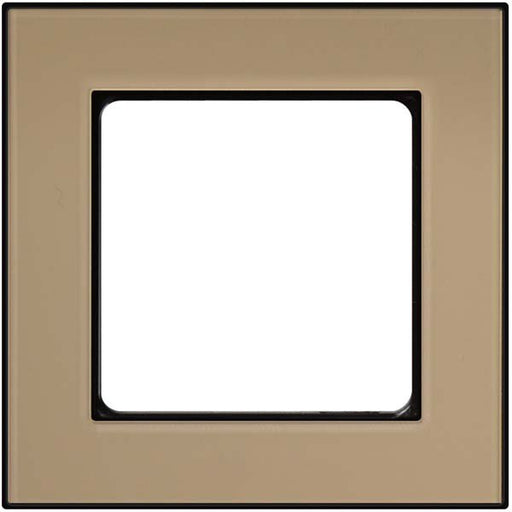 Peha - Abdeckrahmen Rahmen 1-fach D 20.671.244.192 Glaseffekt sand-psw