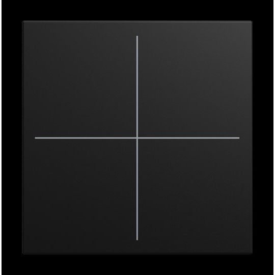 Busch-Jaeger - Bussystem-Tastwippe Abdeckung LFW/A.4.55.11-915 4-fach