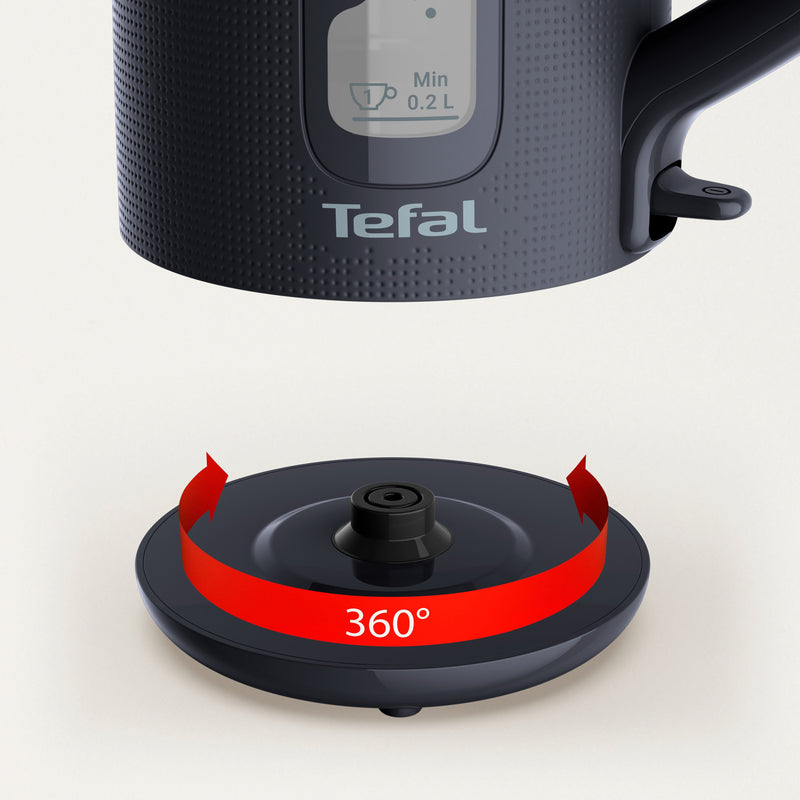 Tefal - Wasserkocher KO2M08 Morning BLACK KNIGHT − 3 Stück