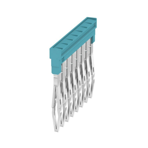 Weidmüller - Querverbinder/Brücker für Reihenklemme Querverbinder ZQV 1.5N/8 BL gesteckt − 20 Stück