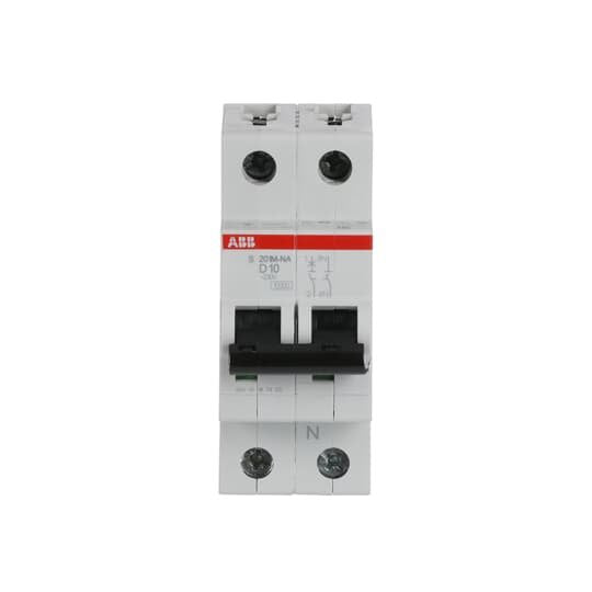ABB Stotz S&J - Leitungsschutzschalter Sicherungsautomat S201M-D10NA 10 kA, 10 A, 1P+NA