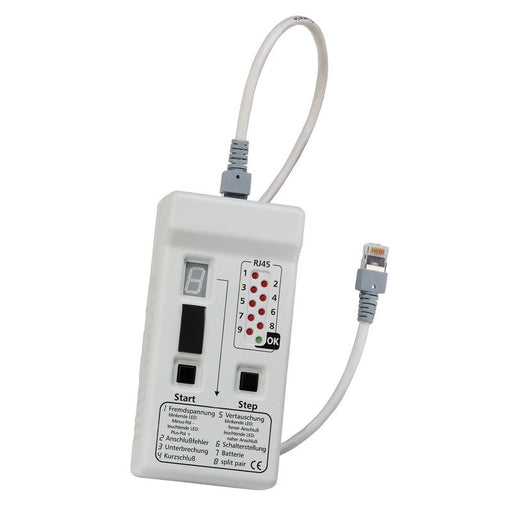 Weidmüller - Kabelfehler-Messgerät Kabeltester IE-CT Anschlusssystem RJ45