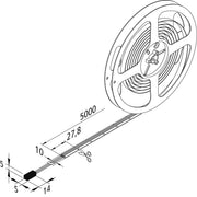 Hera - Lichtschlauch/-band LED-Streifen 5m 20203291001 m. Anschlussleitung