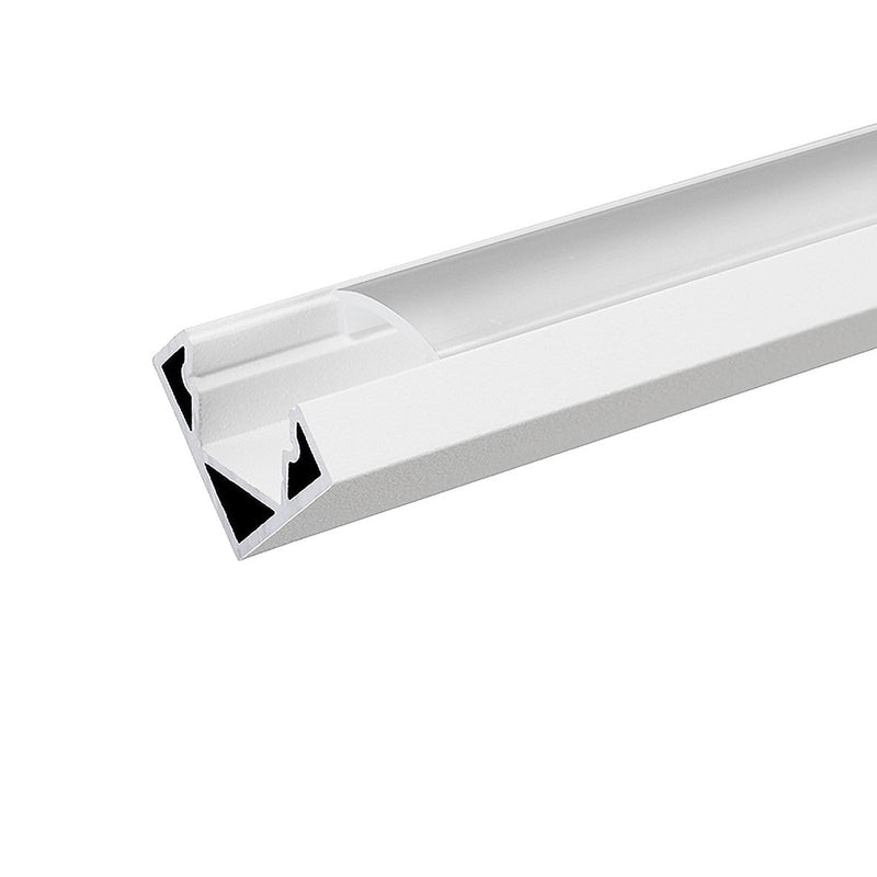 Nobile - Zubehör/Ersatzteile für Lichtschlauch/-band Alu Eck-Profil 2m 5011146813 Abdeckung transp. − 1 Stück
