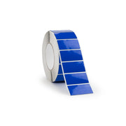 HellermannTyton - Kennzeichnungsmaterial Panel-Etiketten 596-00610(1000) 27x8mm blau − 1000 Stück