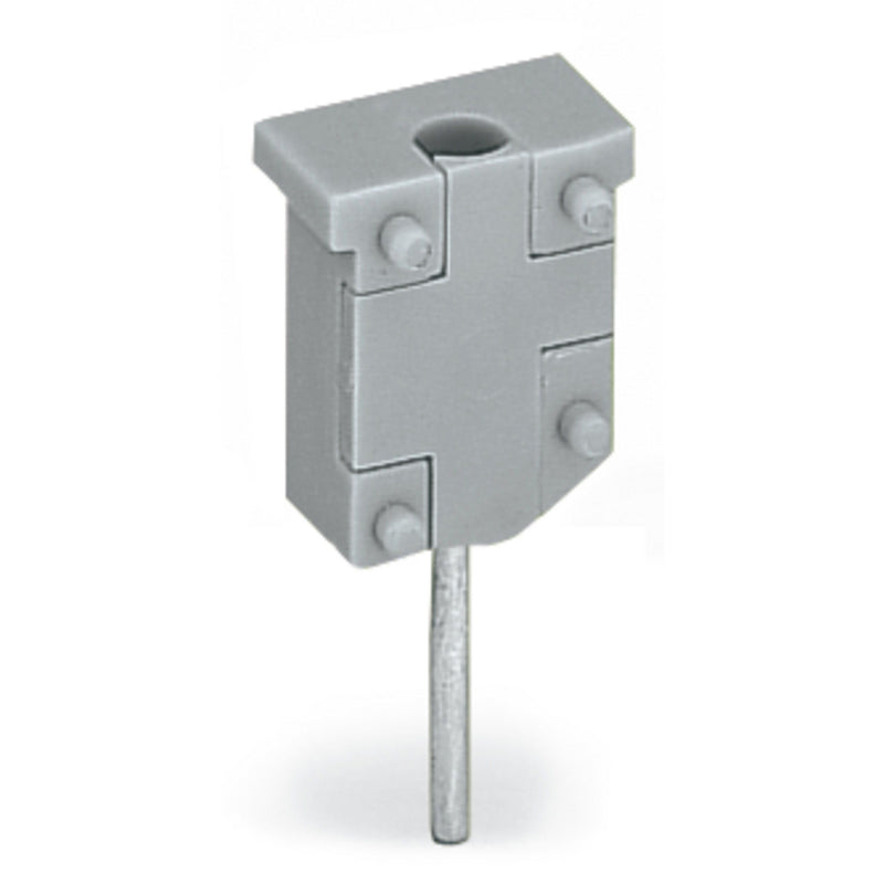 WAGO - Testadapter für Reihenklemmen Prüfsteckermodul 249-136 anreihbar,grau − 25 Stück