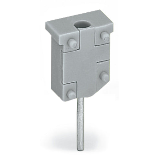 WAGO - Testadapter für Reihenklemmen Prüfsteckermodul 249-136 anreihbar,grau − 25 Stück