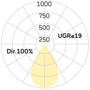 Lightnet - Pendelleuchte LED-Pendelleuchte LGXLEE-830E-L1723-AA 3000K, silber