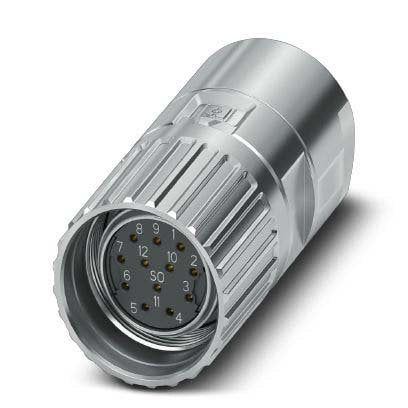 Phoenix Contact - Rundsteckverbinder, feldkonfektionierbar (Industriesteckverbinder) Kabelsteckverbinder M23-12S2N8A80DU