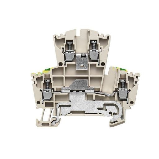 Weidmüller - Durchgangs-Reihenklemme Durchgangsklemme WDK 2.5DU-PE 69,5x5,1x63mm − 50 Stück