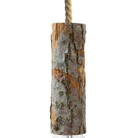 Scharnberger+Hasenbein - Lampenfassung Holz-Leuchte Rinde 88226 E27