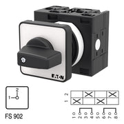 Eaton - Steuerschalter Umschalter T3 32A Einbau T3-2-15442/E rastend o. 0-Stell