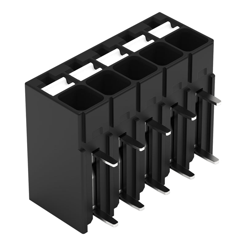 WAGO - Leiterplattenklemme THR-Leiterplattenklemme 20861205300000997605 Drücker,1,5mm²,sw − 2905 Stück