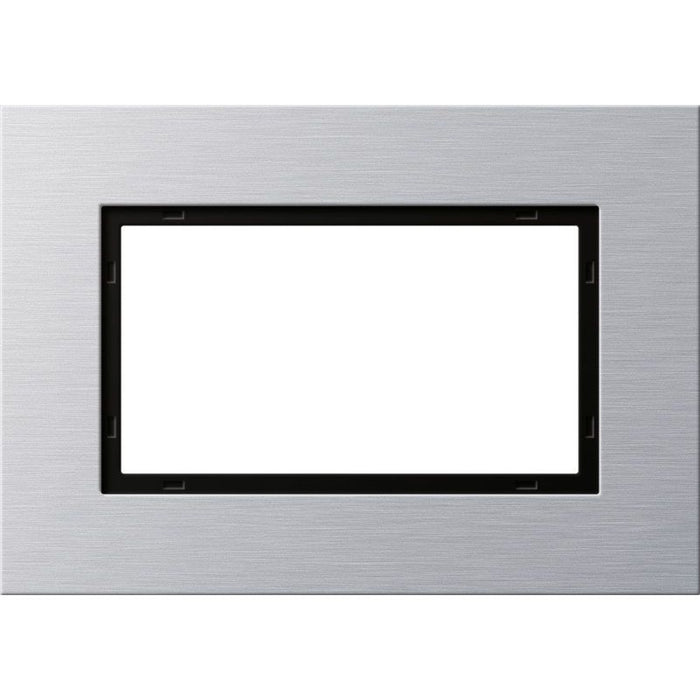 Gira - Abdeckrahmen Abdeckrahmen 1 1 2fach 100117 alu  − 1 Stück
