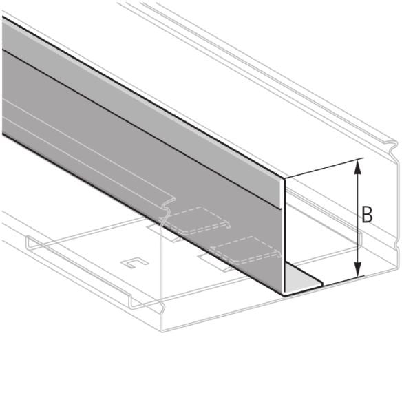 Pflitsch - Trennwand für Kabeltragsystem Trennwand PIK TL 60S 60x2000mm