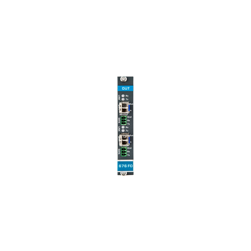 Kramer - Netzwerkadapter Glasfaser Eingangskarte F676-OUT2-F16/STANDA 2-Kanal