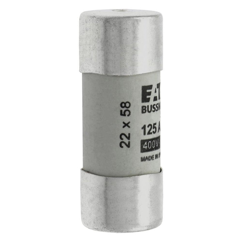 Eaton - Zylindrische Sicherung Sicherungseinsatz C22G125S 125 A, AC 400 V − 10 Stück